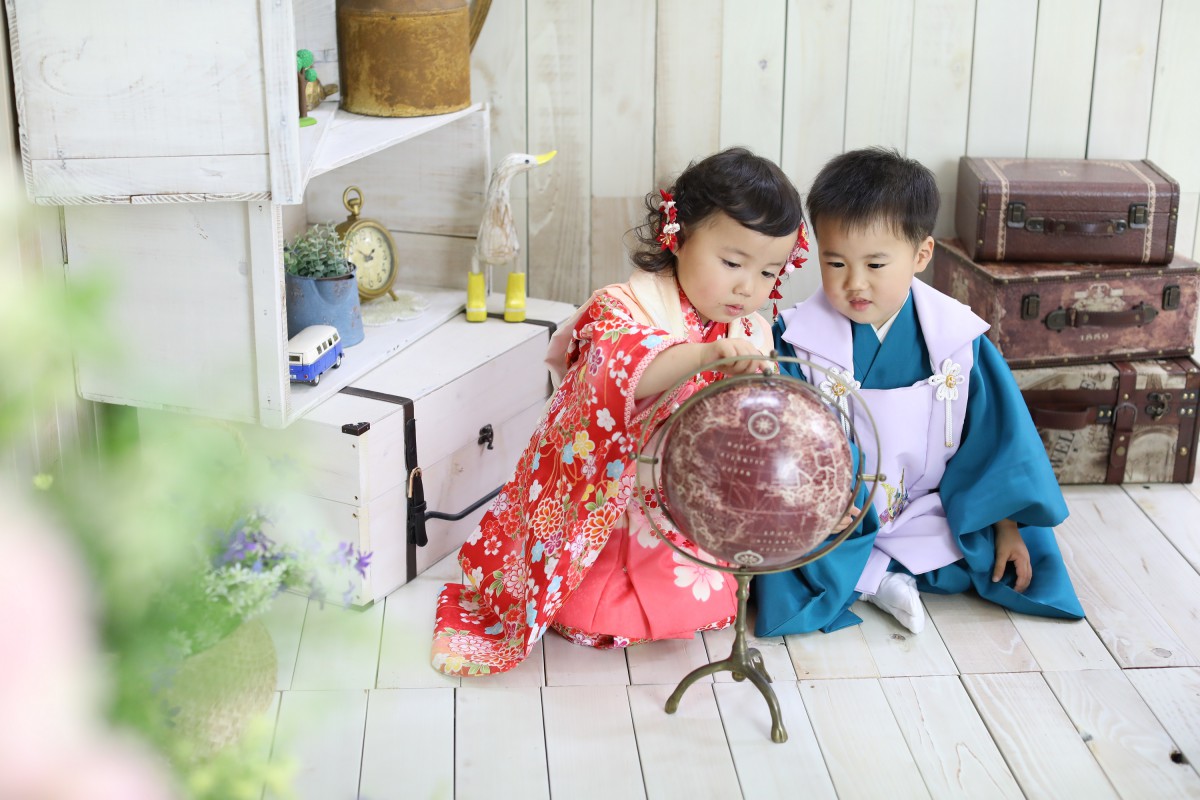 3才の七五三も一緒に