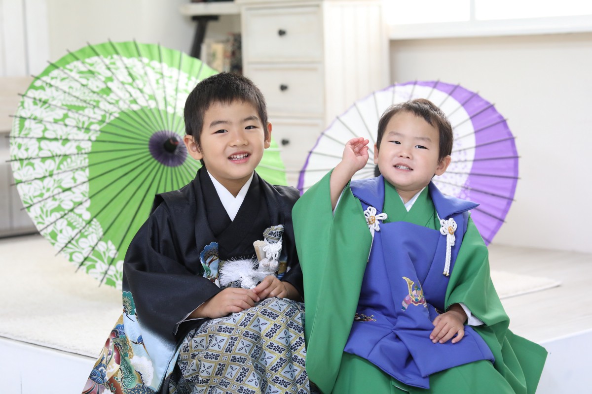 男の子の七五三撮影１