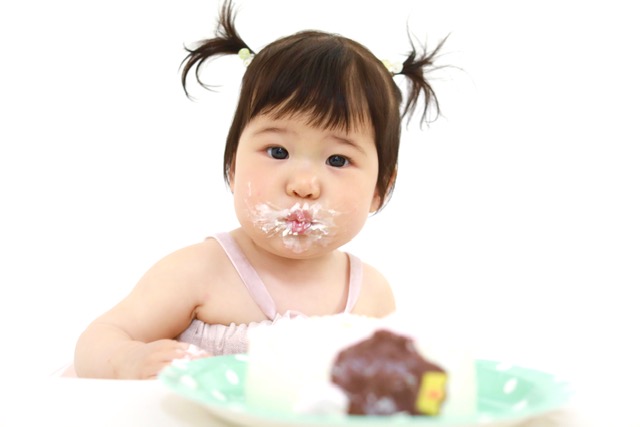 1歳お誕生日・スマッシュケーキ